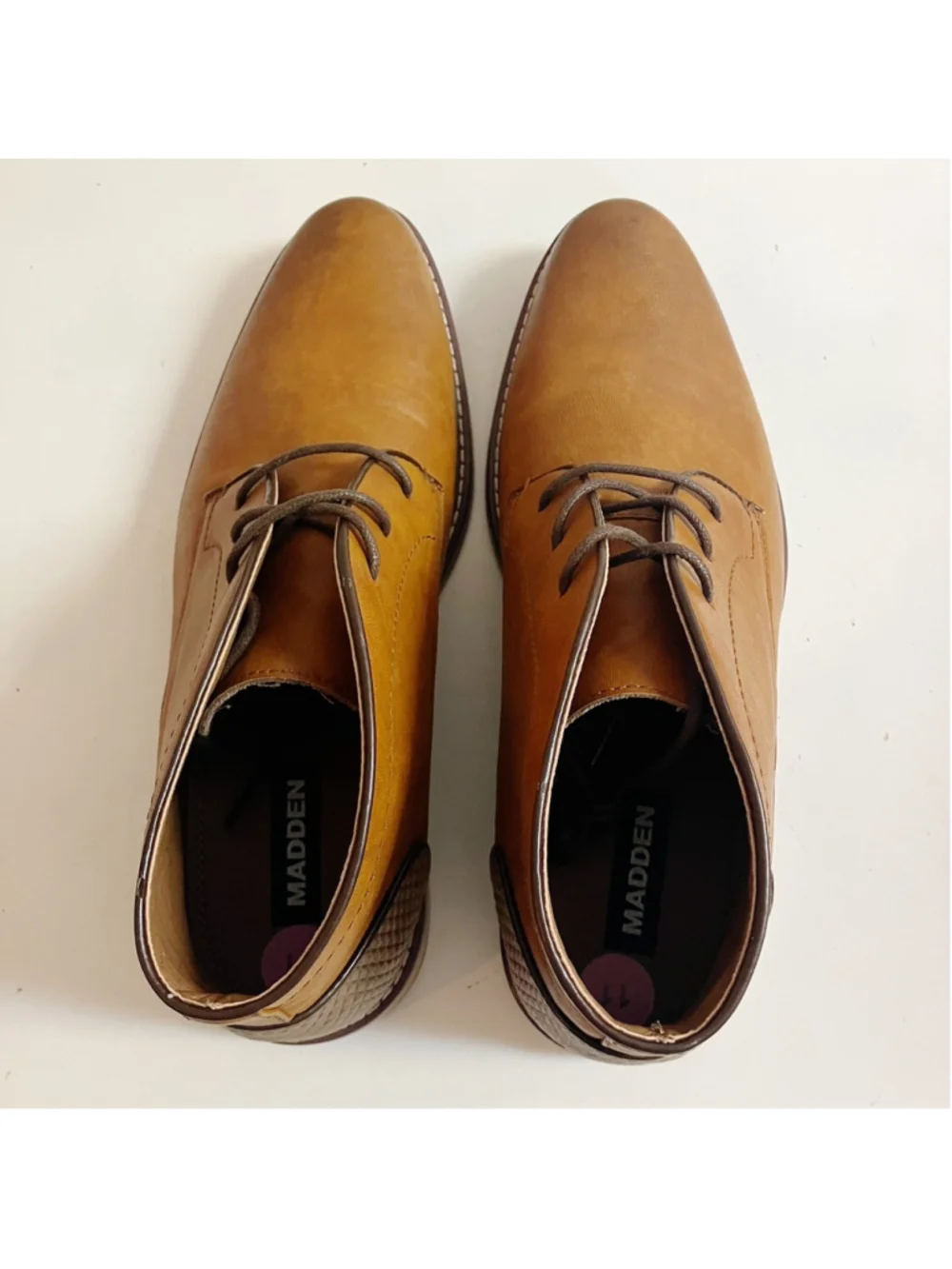 Casual Office Madden Mens Mid-top Ankle Chukka Boots SIZE 11 Brown Streetwear